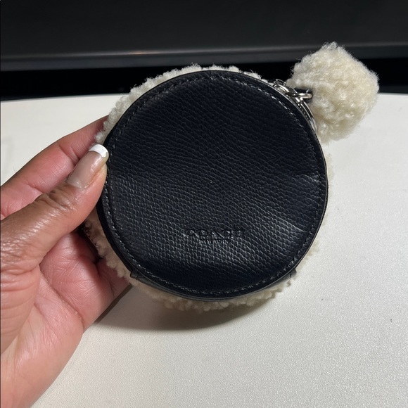 Coach Black and White Penguin Key & Card Holder - Picture 3 of 4